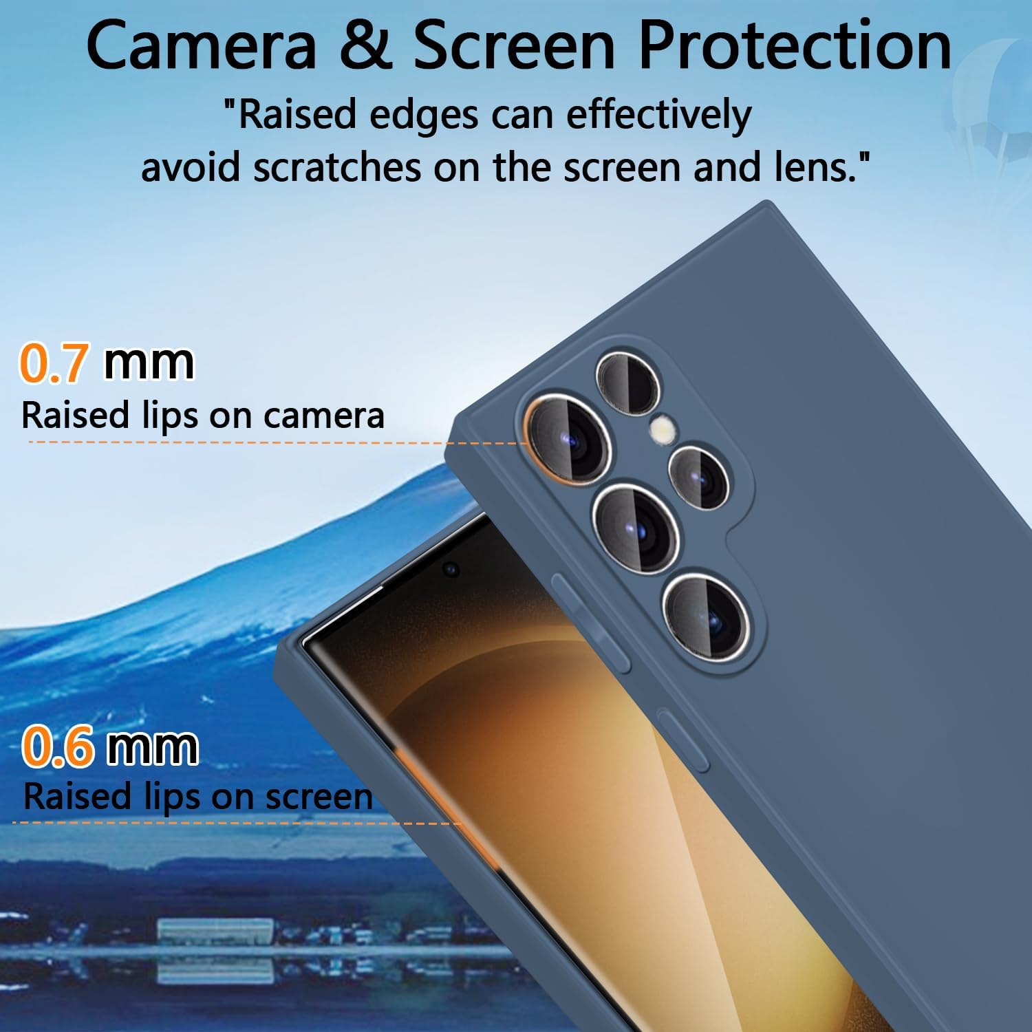 Detalle de NGAASIDAAT phone case for Galaxy S23 Ultra