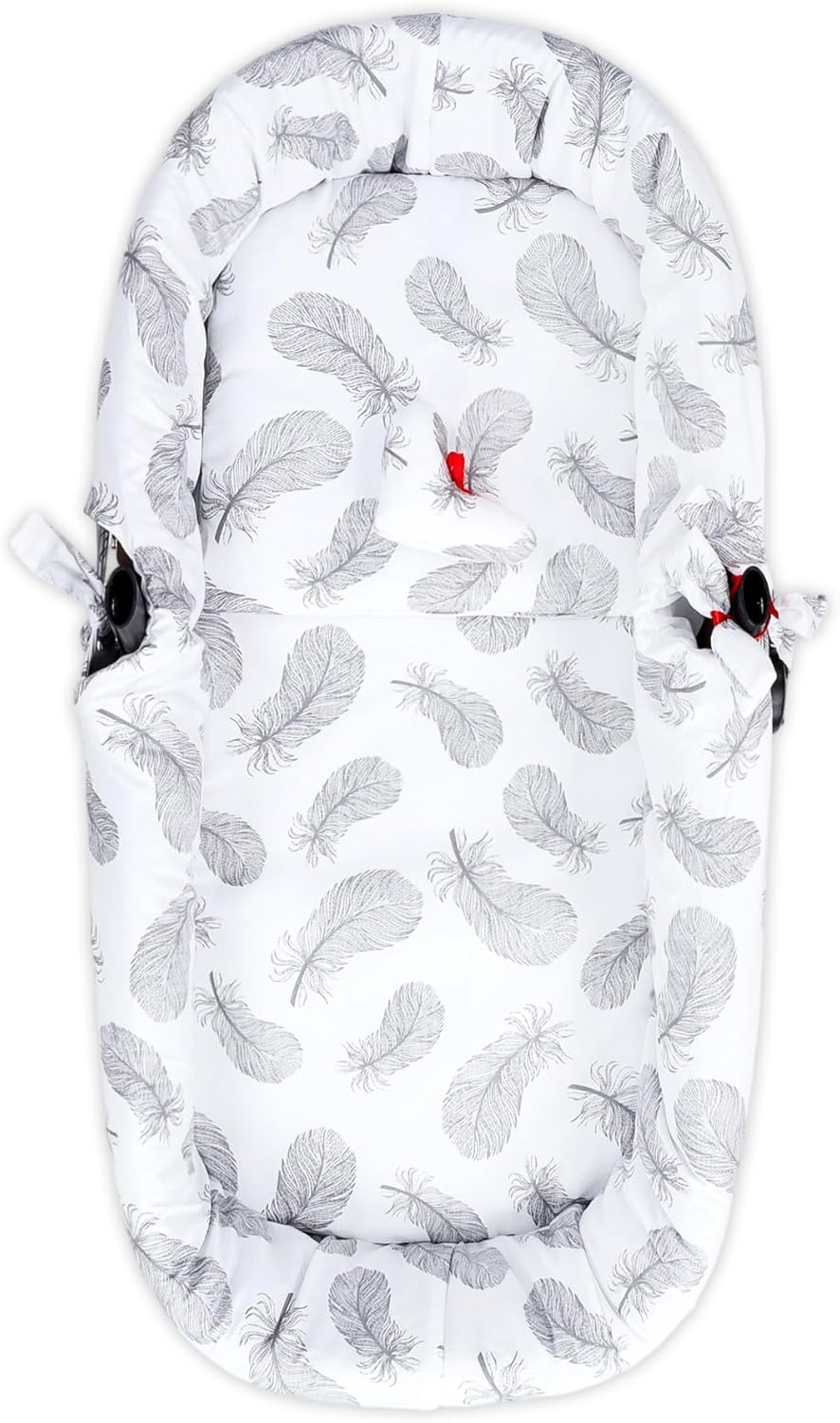 Thumbnail 1 de Set 3 accessori per navicella neonato: inserto, nido e materassino in cotone morbido