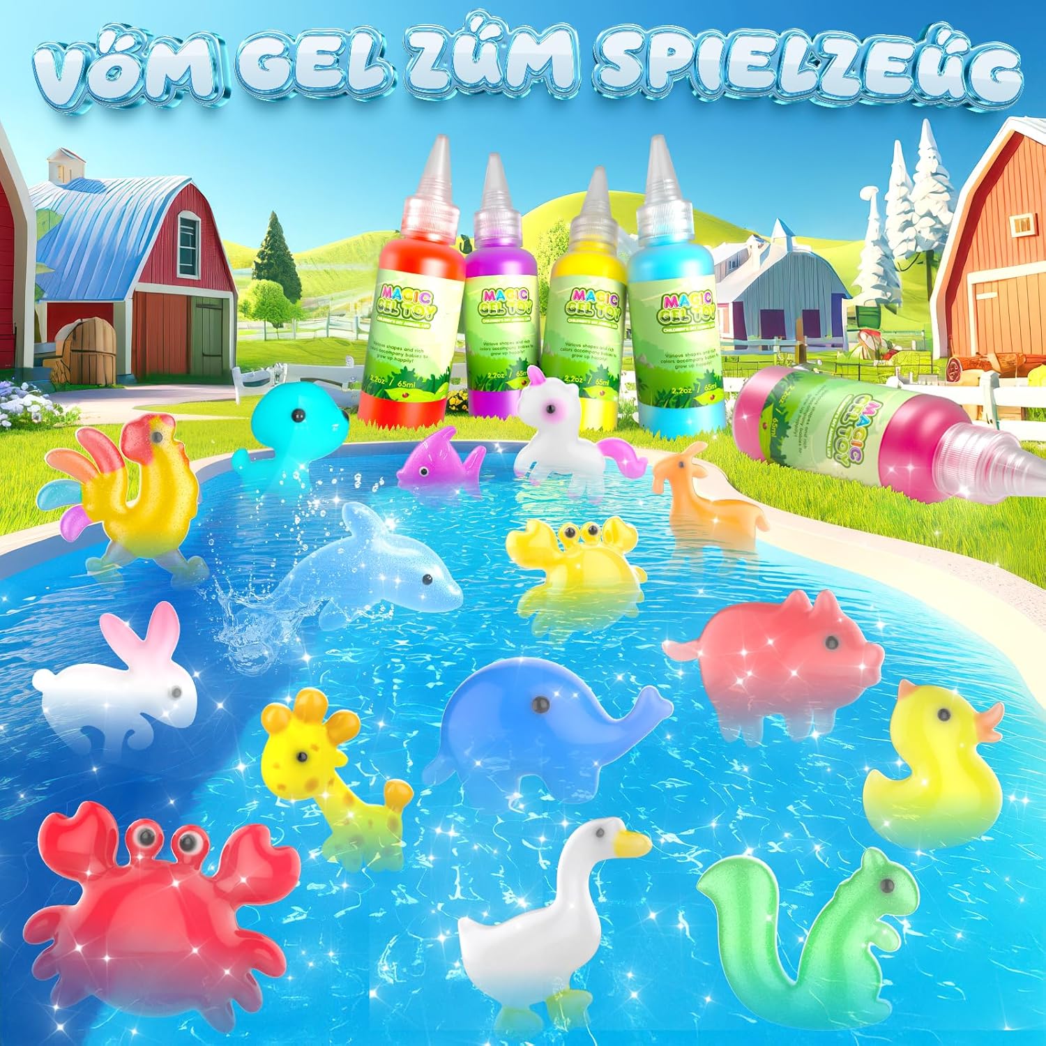 Thumbnail 1 de Hot Bee Magic Water Elf 20 Farben Spielset