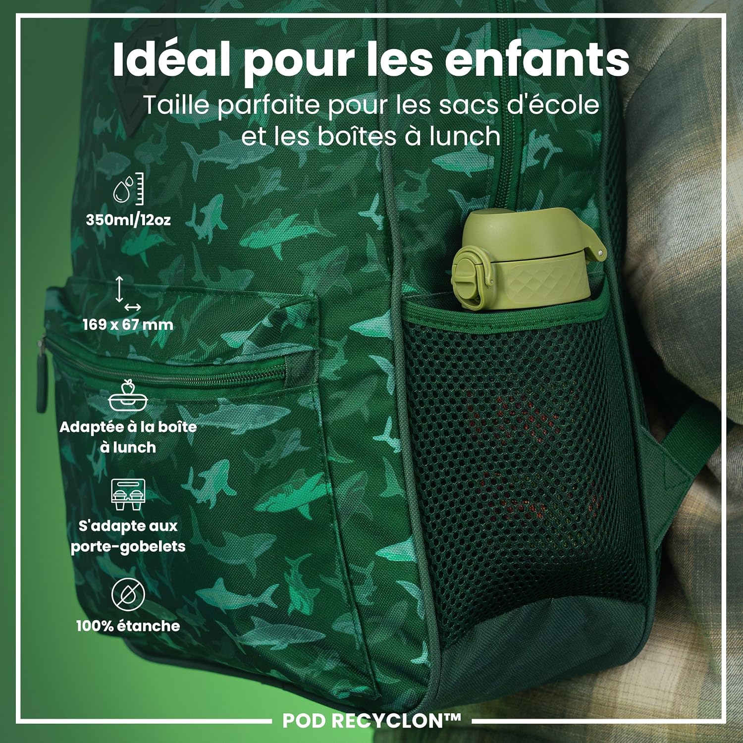 Thumbnail 1 de Ion8 Gourde Enfant 350 ml 🥤