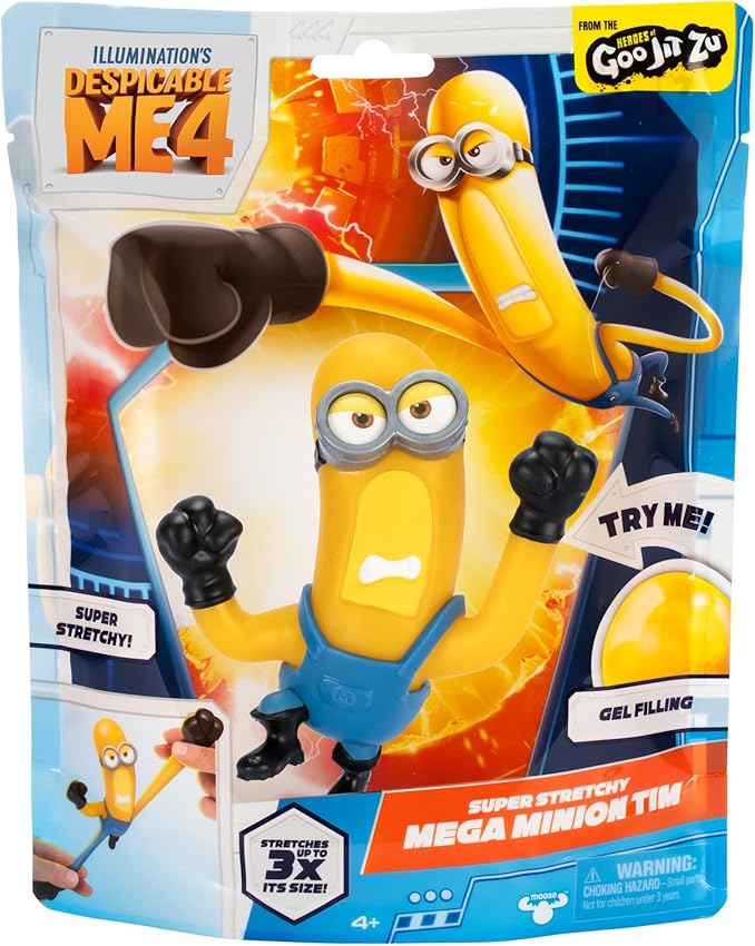 Detalle de Moose Toys Minions Tim le méga Minion Super-Gluant multicolor 42866