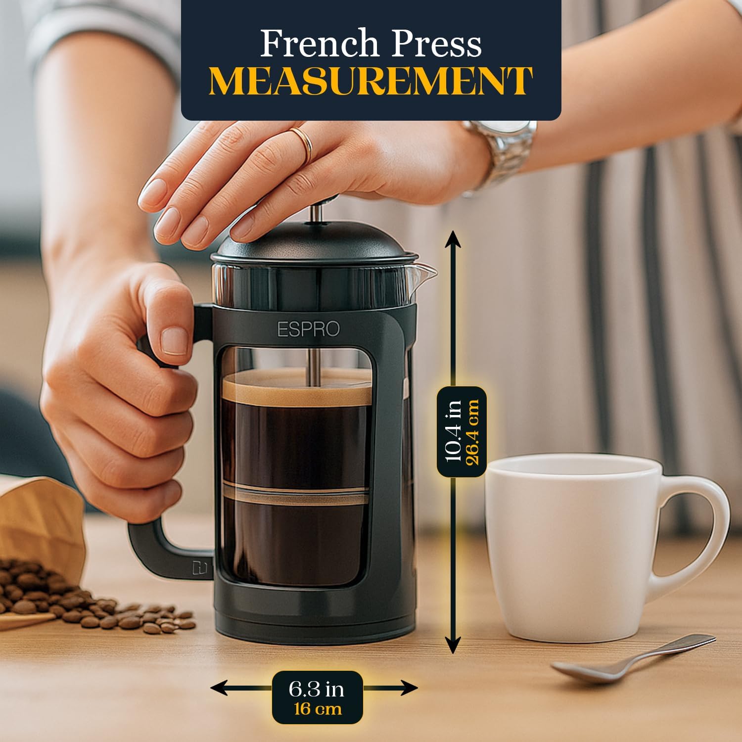 Detalle 2 de ESPRO P3 French Press Coffee Maker 32 oz