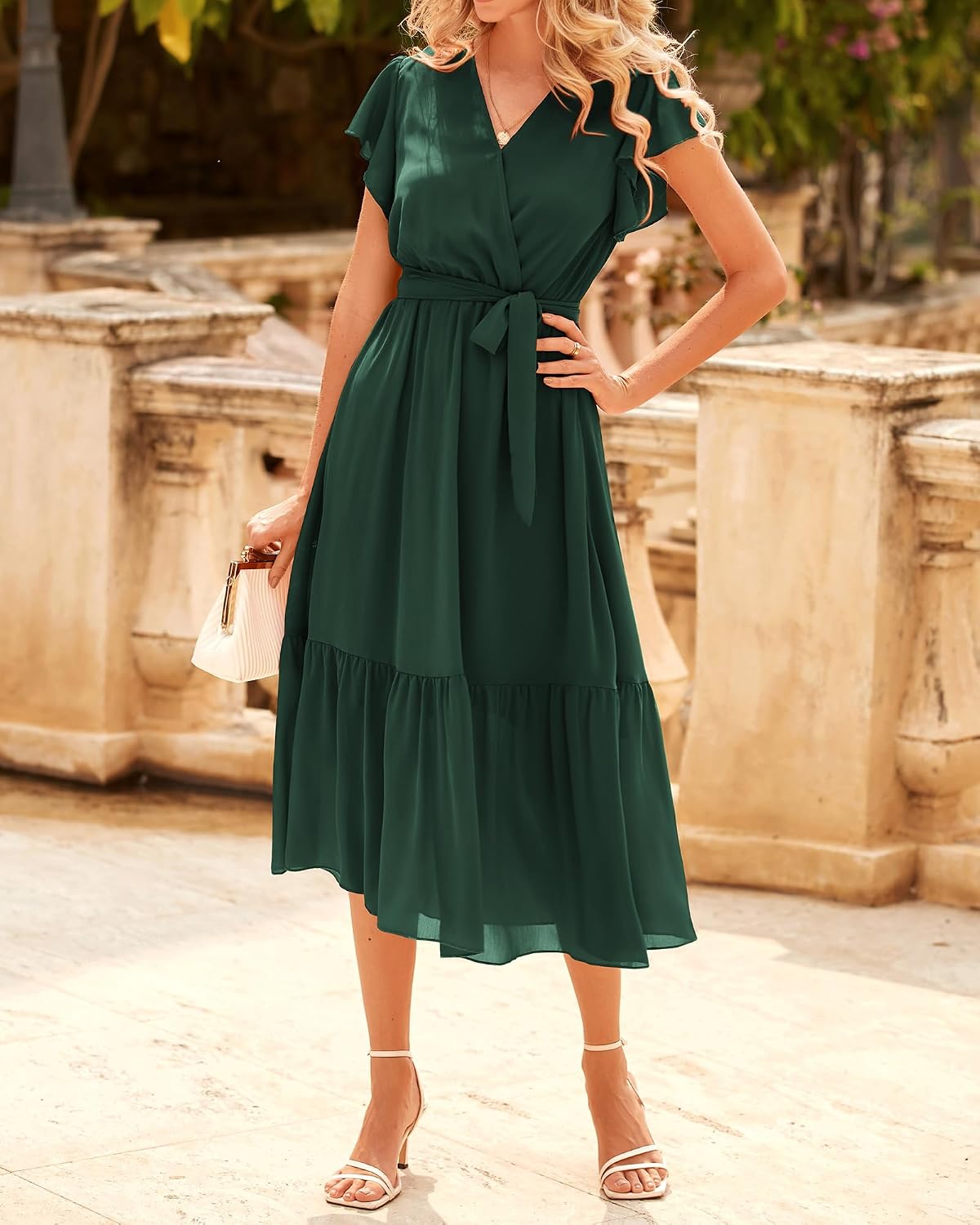 Thumbnail 1 de BTFBM Floral Boho Summer Dress
