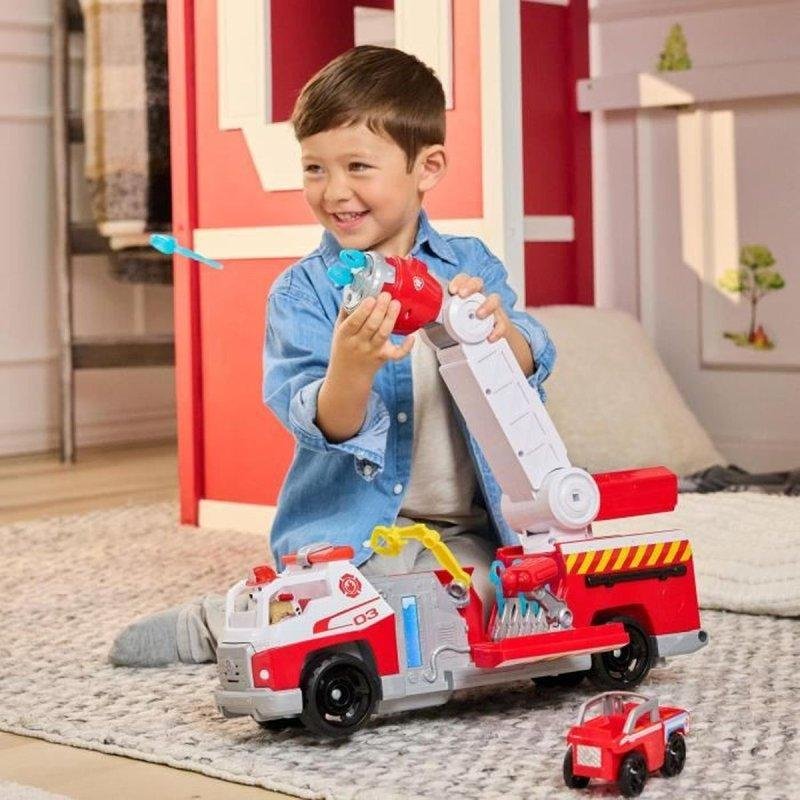 Detalle de Camión de bomberos Spin Master PAW Patrol Fire Rescue con luces y sonidos