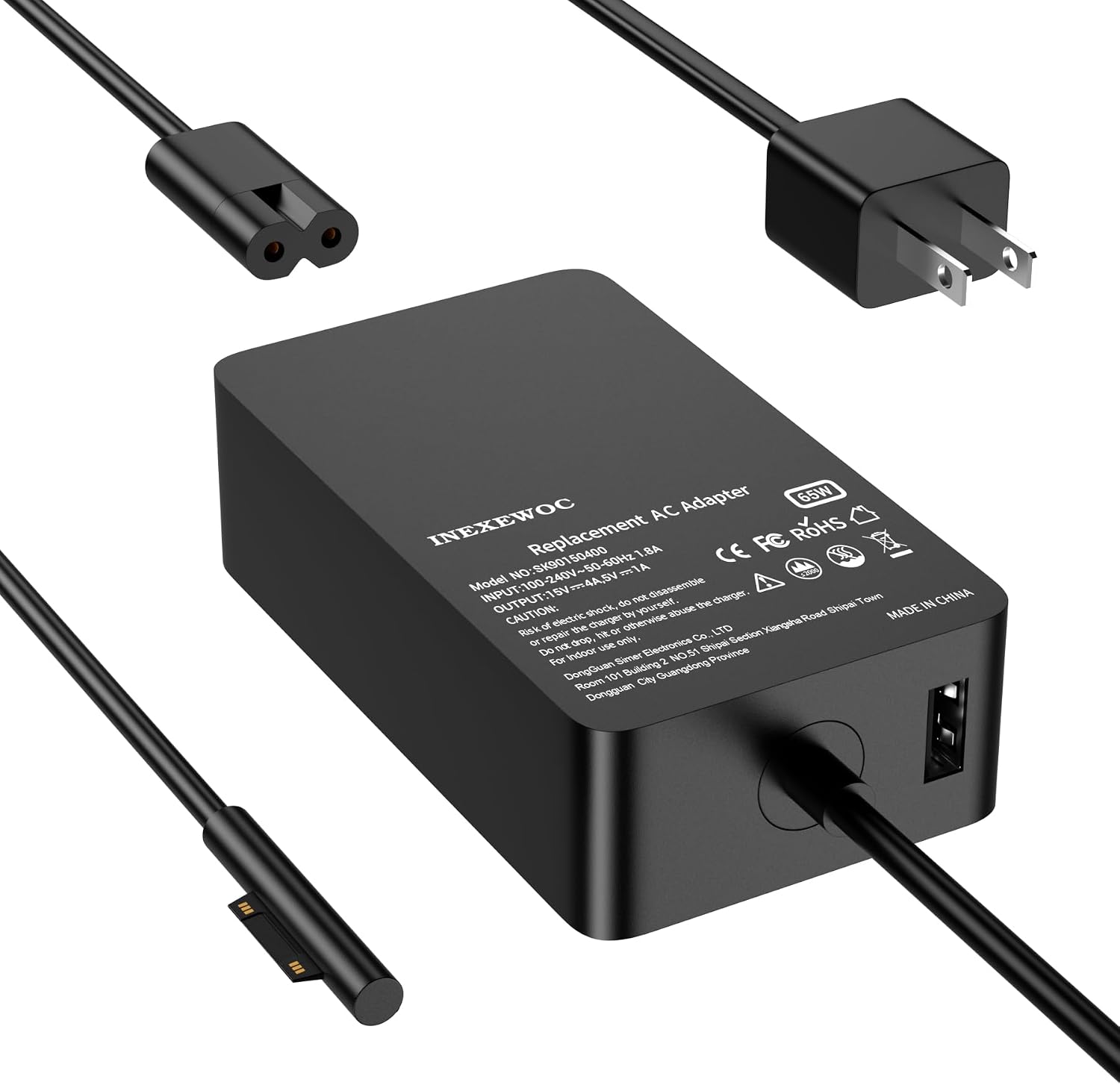 Detalle de INEXEWOC SK90195400 65W Surface Charger with 5W USB Port
