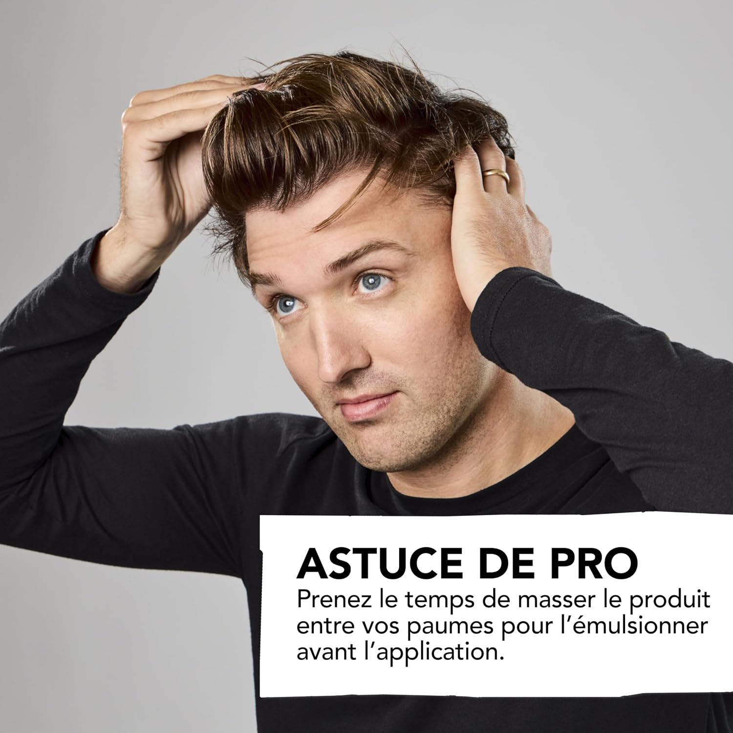 Detalle de Bumble and bumble SumoTech Sumo Tech Flexible Lo-Shine Creme Solid (pâte de modelage) 50 ml