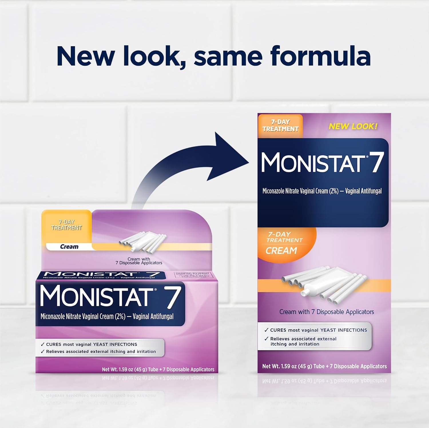 Detalle 2 de Monistat 300625426354 7-Day Yeast Infection Treatment Cream with Miconazole