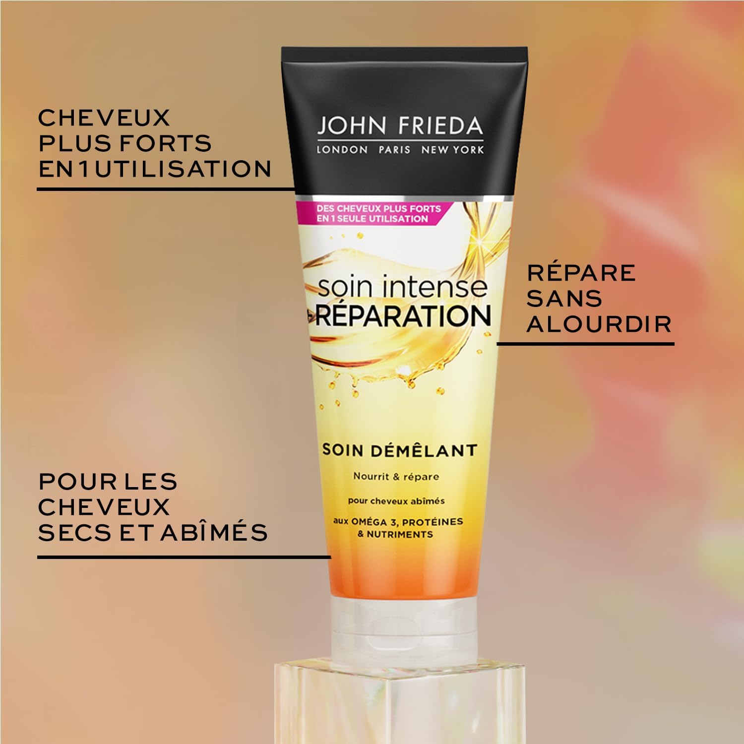Thumbnail 5 de John Frieda Soin Intense + Réparation Soin Démélant 250 ml – Soin réparateur profond pour cheveux très secs
