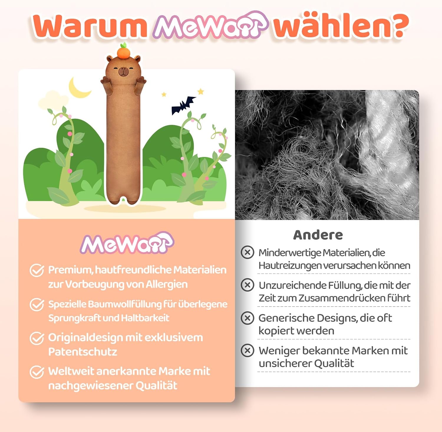 Thumbnail 4 de Mewaii Capybara Plüsch 110 cm