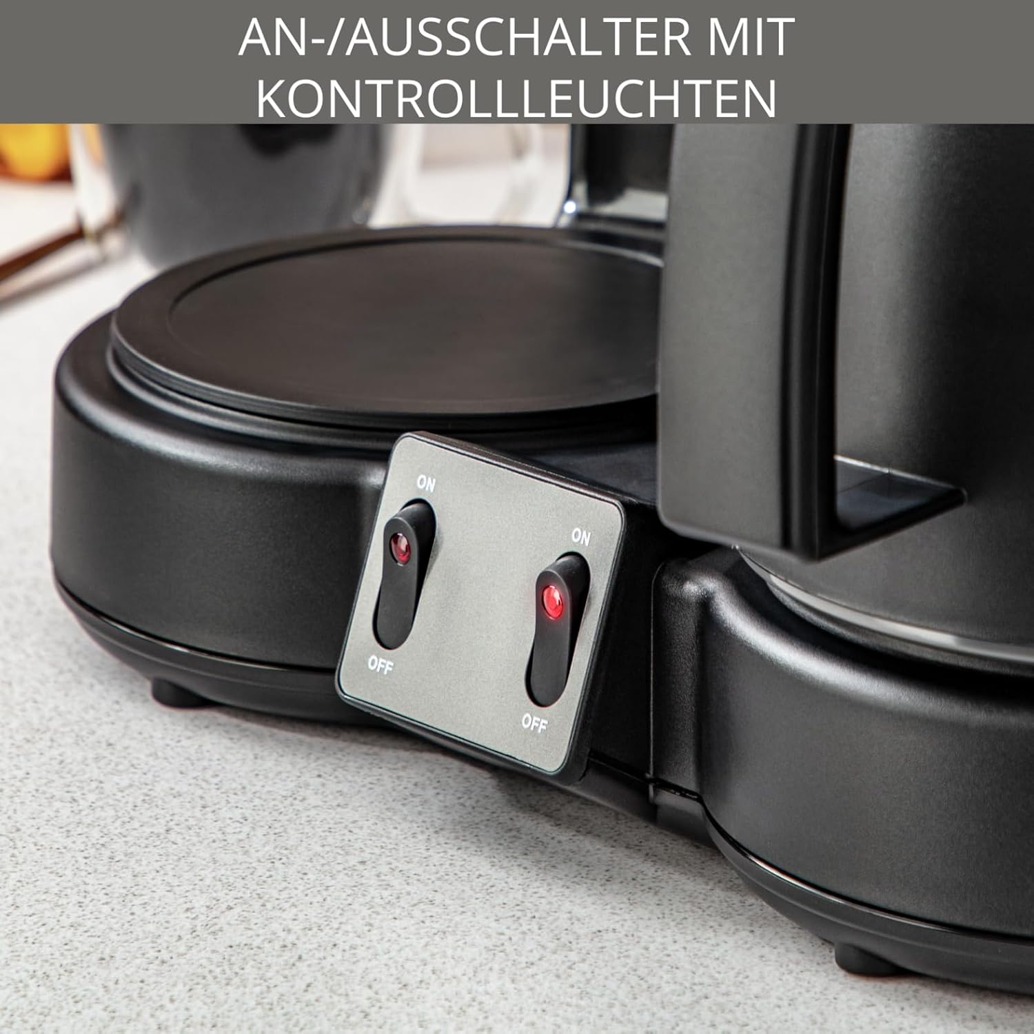 Thumbnail 3 de KRUPS Duothek Thermo Filterkaffeemaschine KT8501 – 2 isolierte Kannen, Ein-/Aus-Schalter mit Kontrollleuchten