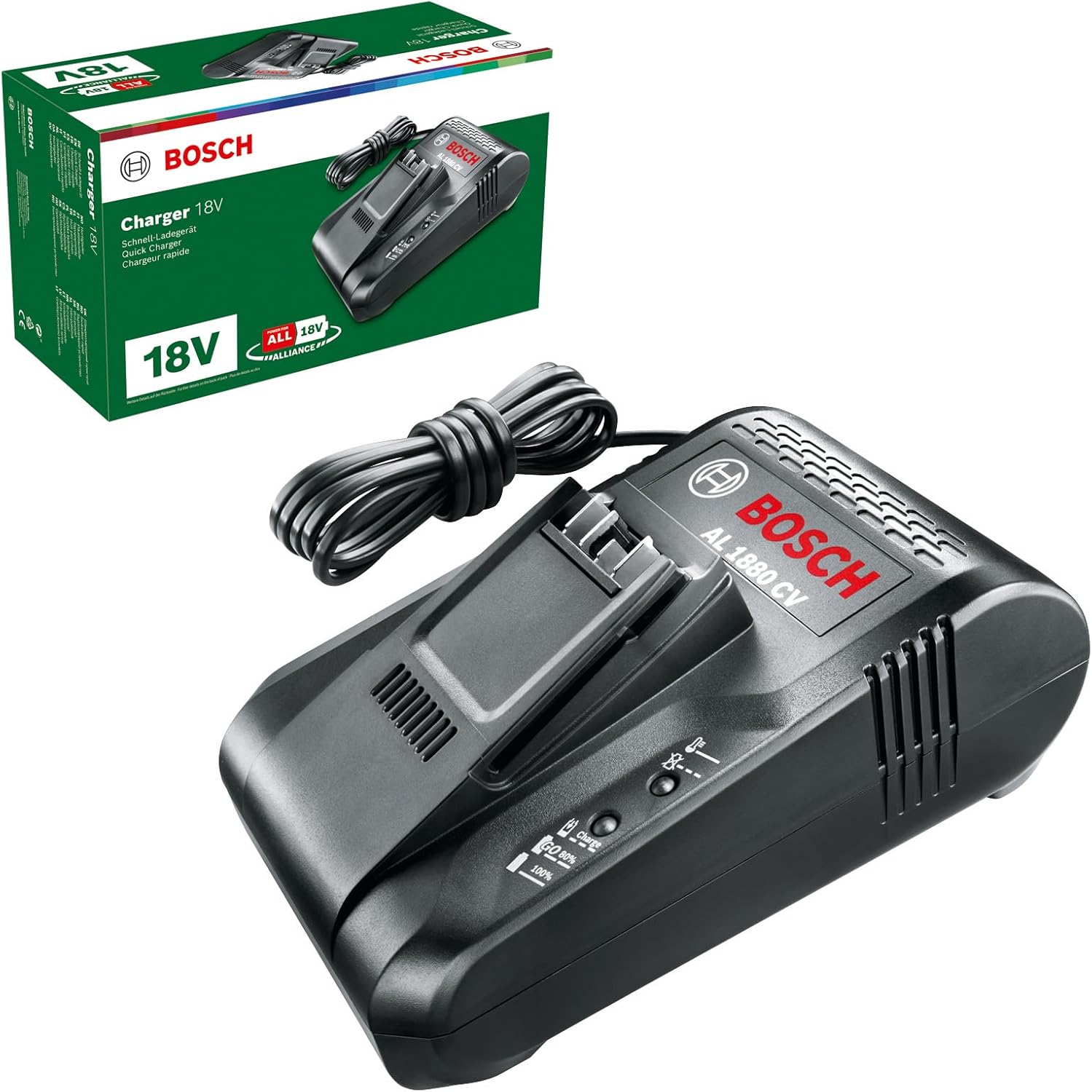 Thumbnail 6 de Bosch Schnellladegerät AL 18V-44 für 18V Power for All-Akkus (4,4 A) inkl. integrierter Wandhalterung