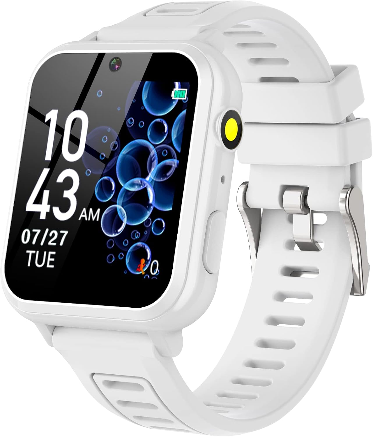 Detalle de Phyulls Kids Smart Watch Gift for Girls (Age 4–12) with HD Touch Screen, Camera, 39 Games & Pedometer