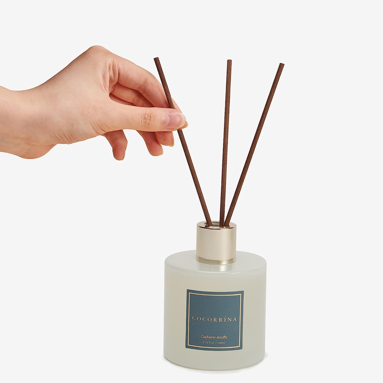 Thumbnail 3 de COCORRÍNA Raumduft Reed Diffuser Kaschmir Vanille (200 ml) mit 8 Duftstäbchen