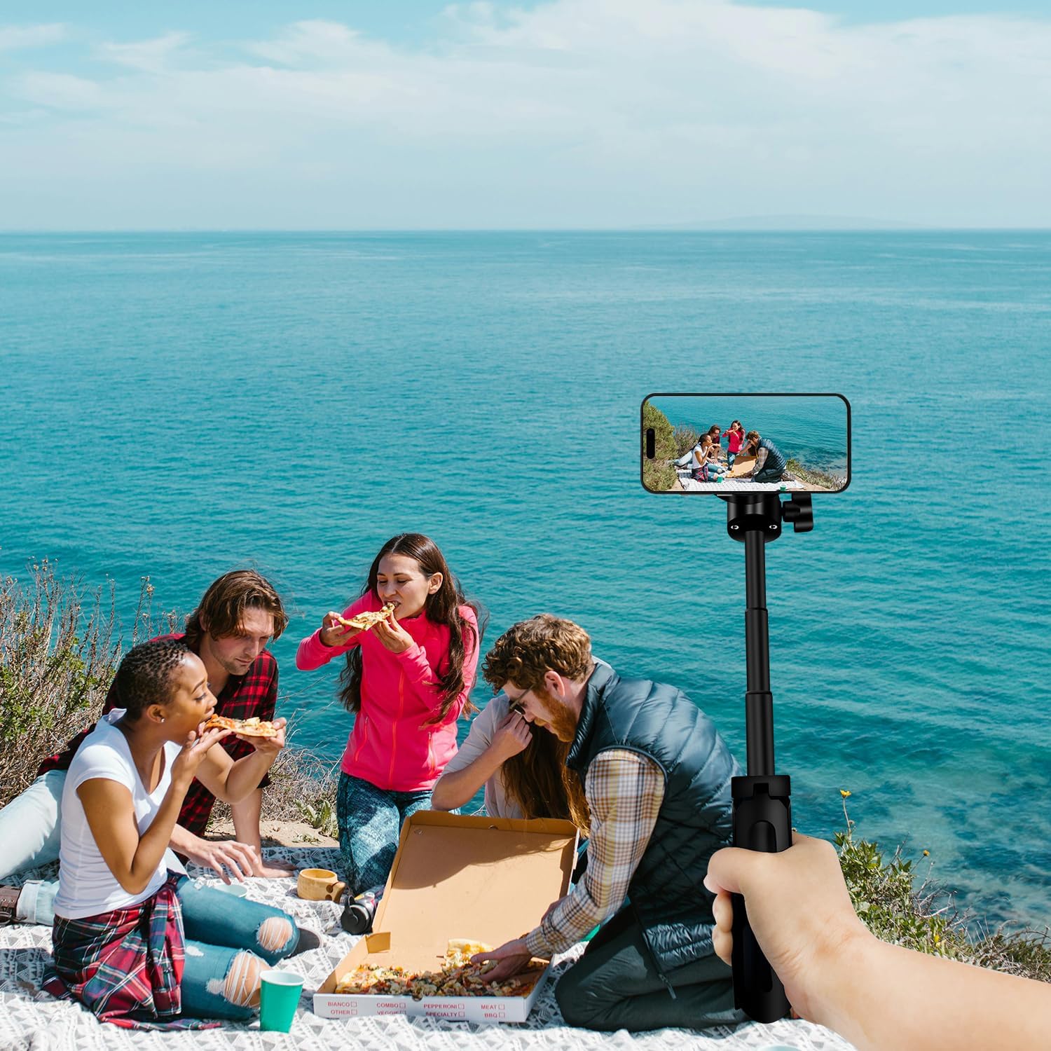 Thumbnail 6 de HAFOKO ST-08 mini camera tripod 2 kg support
