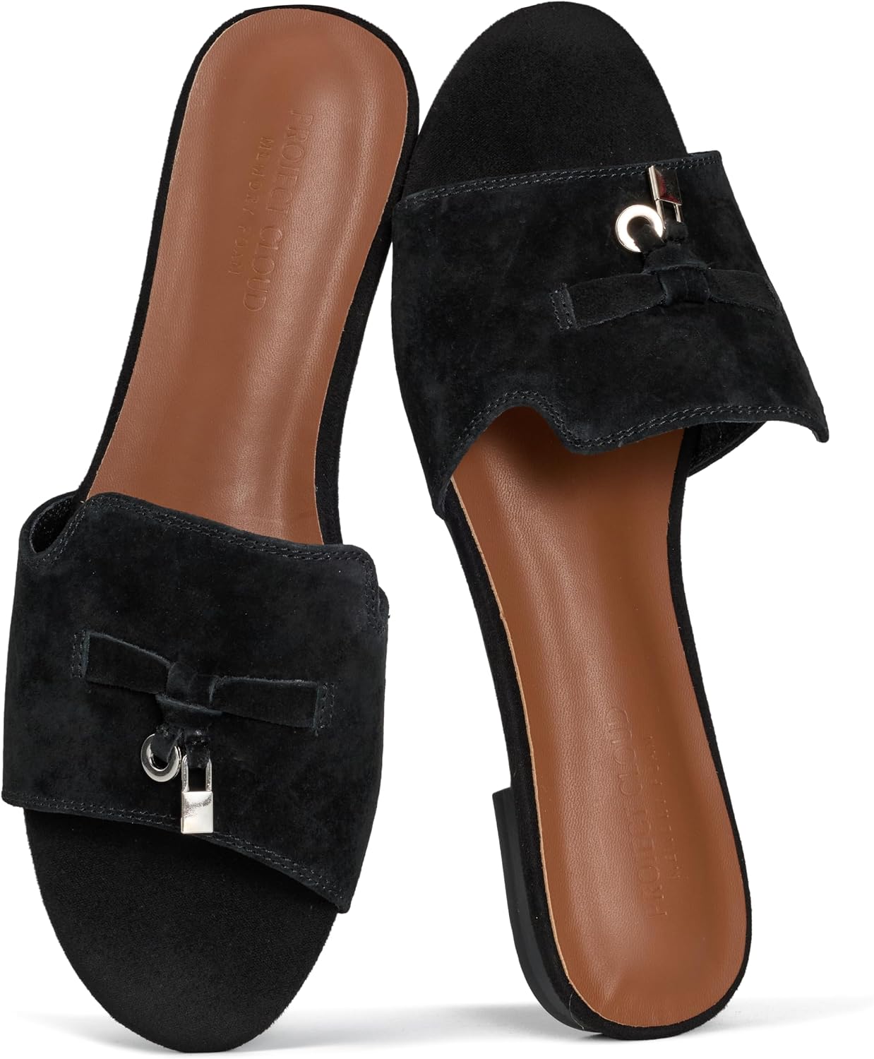 Detalle de Project Cloud Leather Slide Sandals