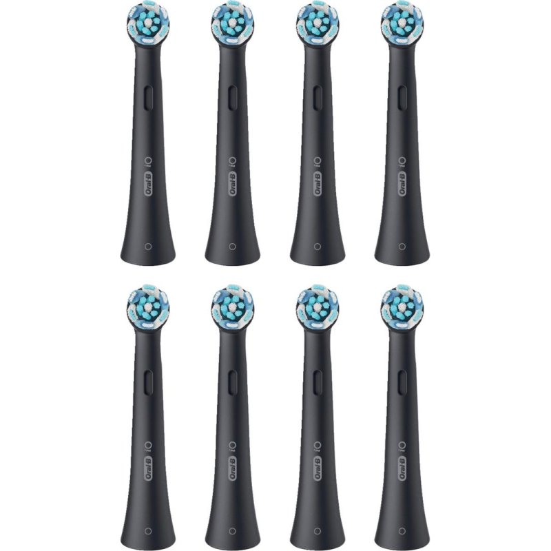 Detalle de Cabezal Cepillo de Dientes Oral-B iO Ultimate Clean Pack 8 Unidades – Negro