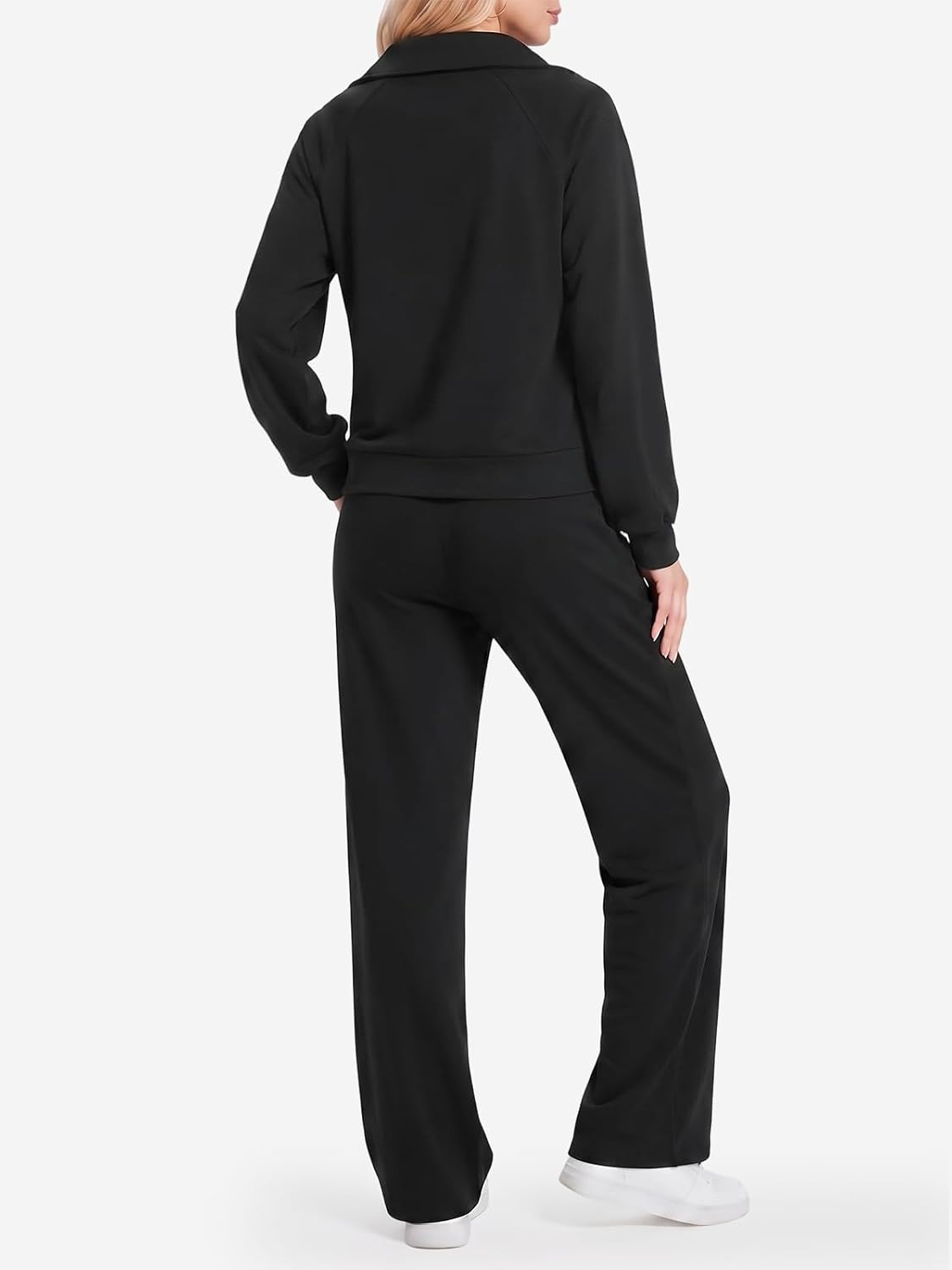 Detalle 2 de CHERRYDREAM Women's Lounge Set with Half-Zip Pullover
