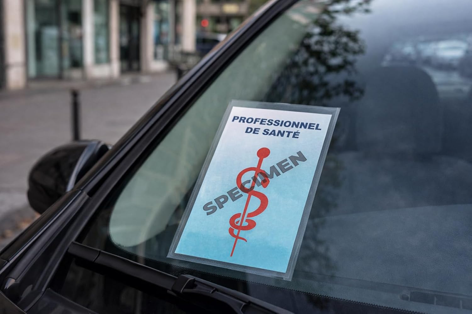 Thumbnail 1 de Porte-caducée adhésif Color Pop pour infirmiers/ infirmières – Fabriqué en France – 10,7 x 15,3 cm