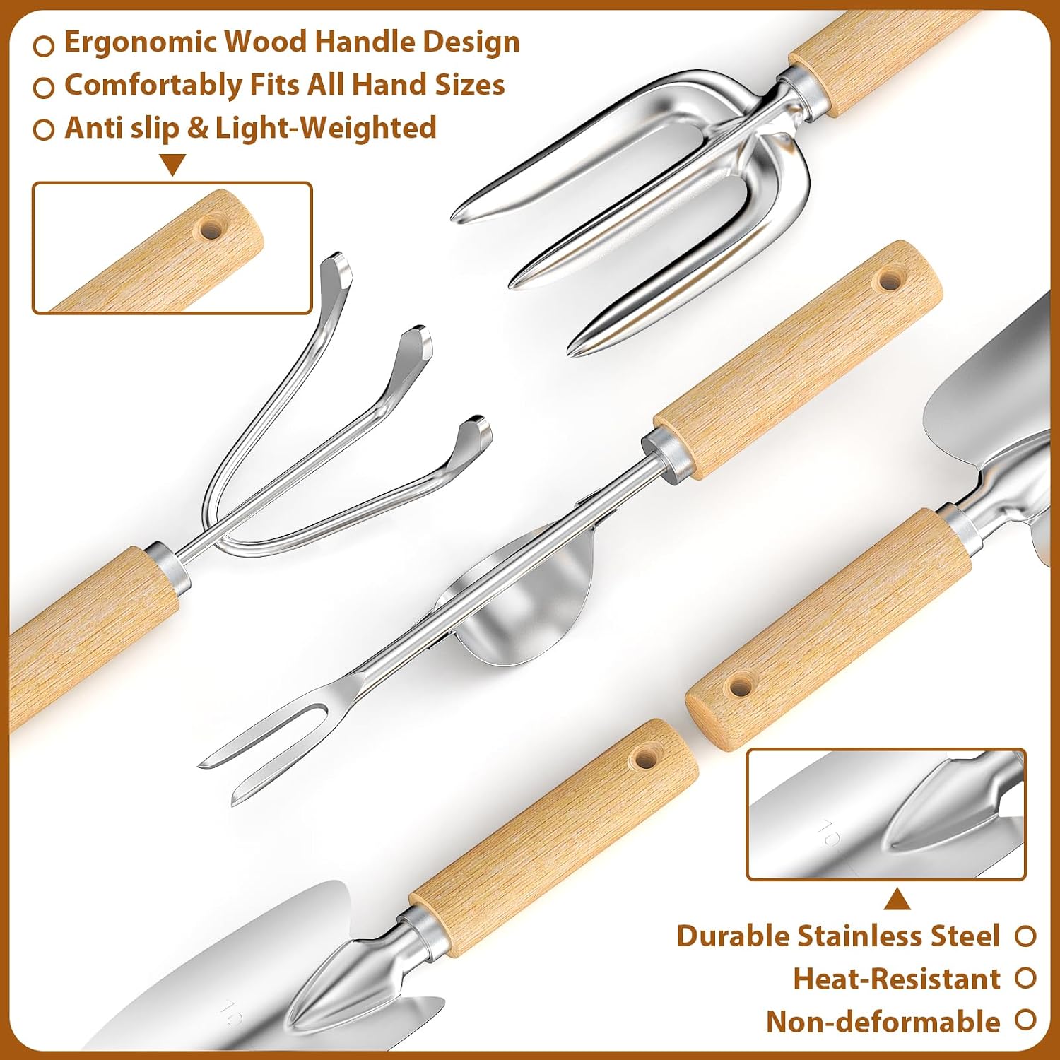 Thumbnail 2 de Fixmend Garden Tools Set 9-piece