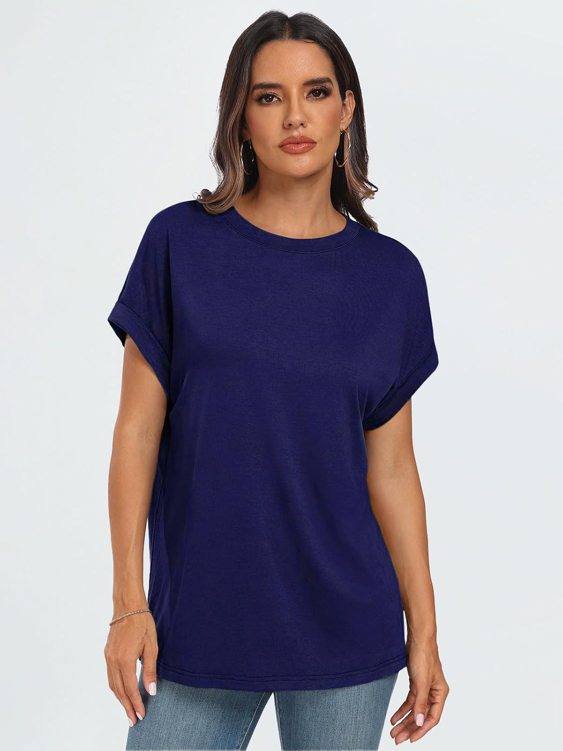 Detalle 2 de Cuptacc Tshirt Oversize Sommer Damen