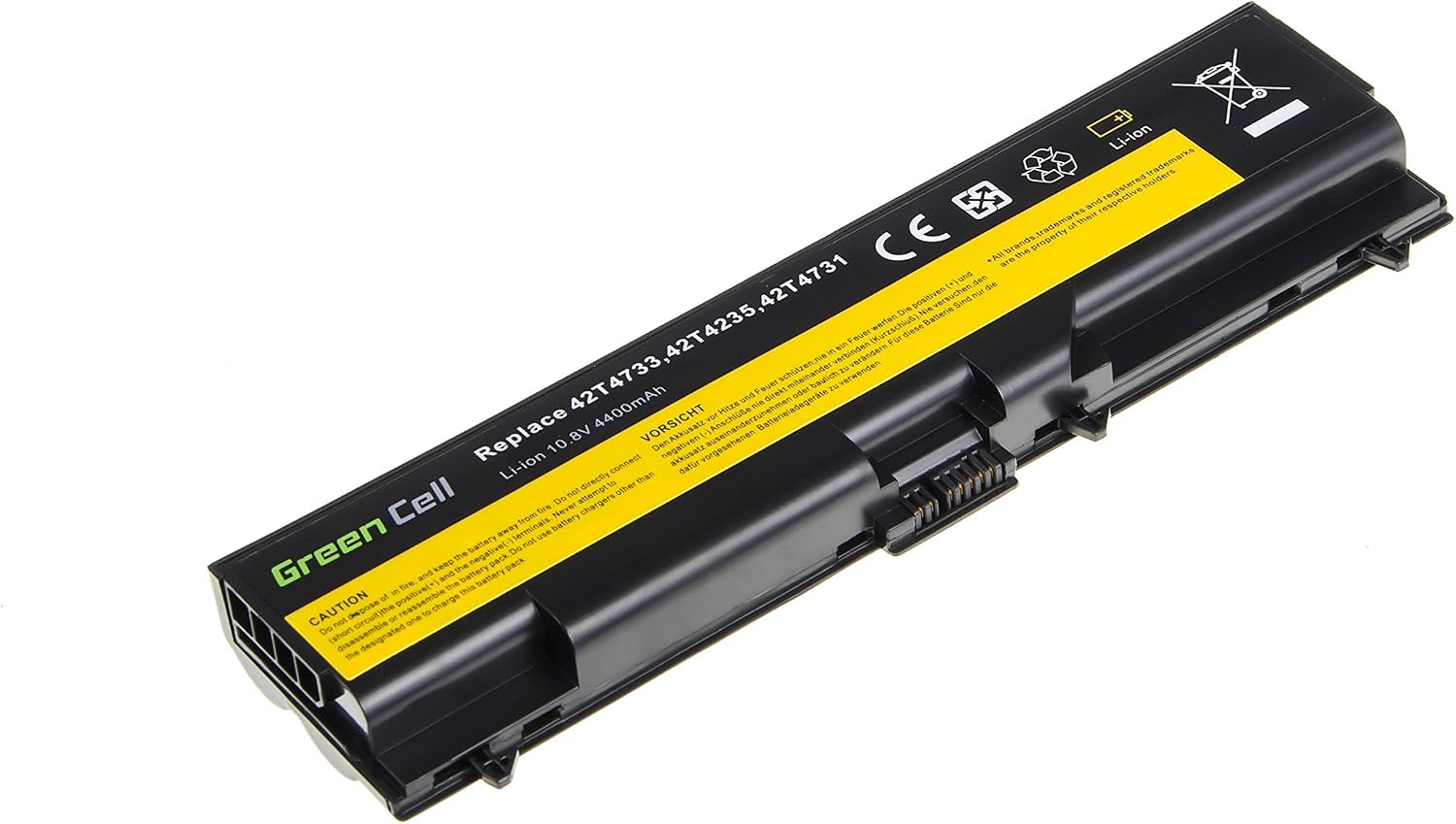 Detalle de Green Cell 70+ / 55+ / 57+ 45N1000… Batteria per Lenovo ThinkPad T430/T530/L430/L530/W530