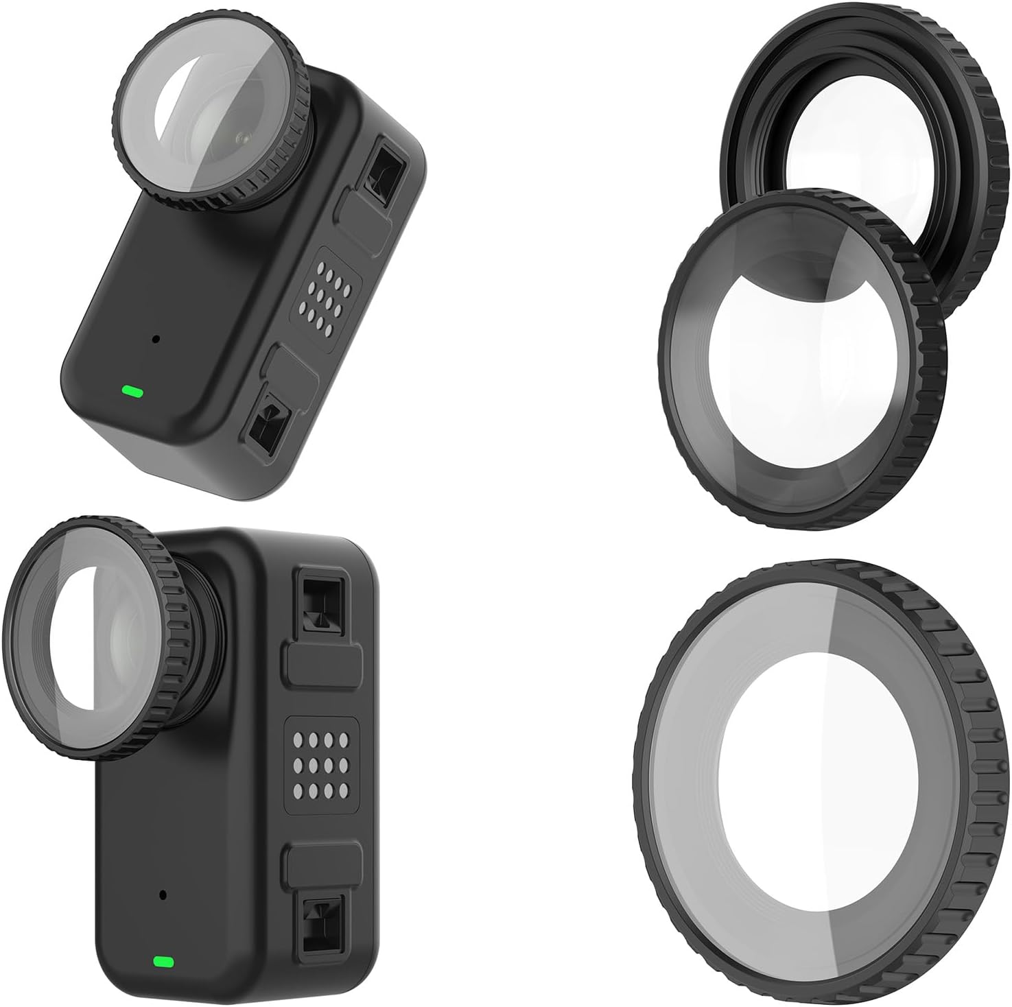 YUULNMOP Osmo Nano Glass Lens Cover – Protective Lens Shield for DJI Osmo Nano