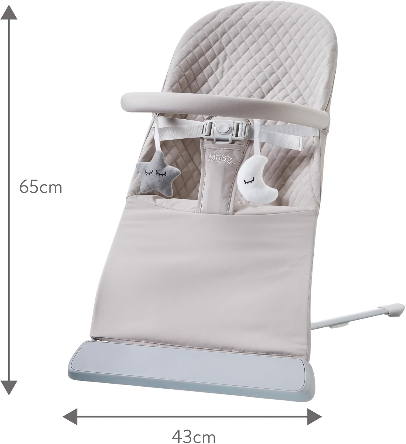 Thumbnail 2 de Nuby Musical Moves Transat bébé – 2 positions inclinables, musique et vibration
