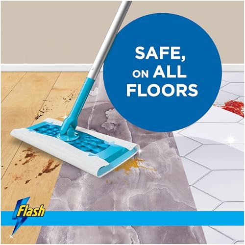 Thumbnail 7 de Flash Speedmop Wet Mop Floor Cleaner Wipes – 96 Lemon Pads for Speedmop System
