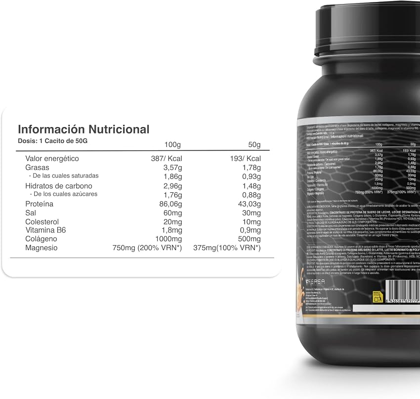 Thumbnail 6 de Healthy Fusion Whey Protein 💪 Proteína de Colágeno y Magnesio, 1000g