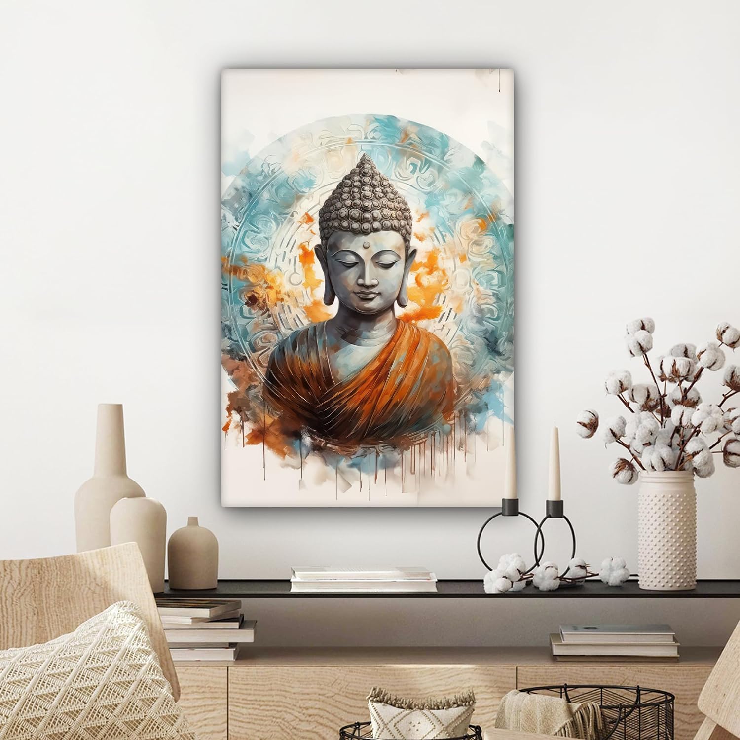 Thumbnail 2 de MuchoWow Impression sur Toile 60x90 cm