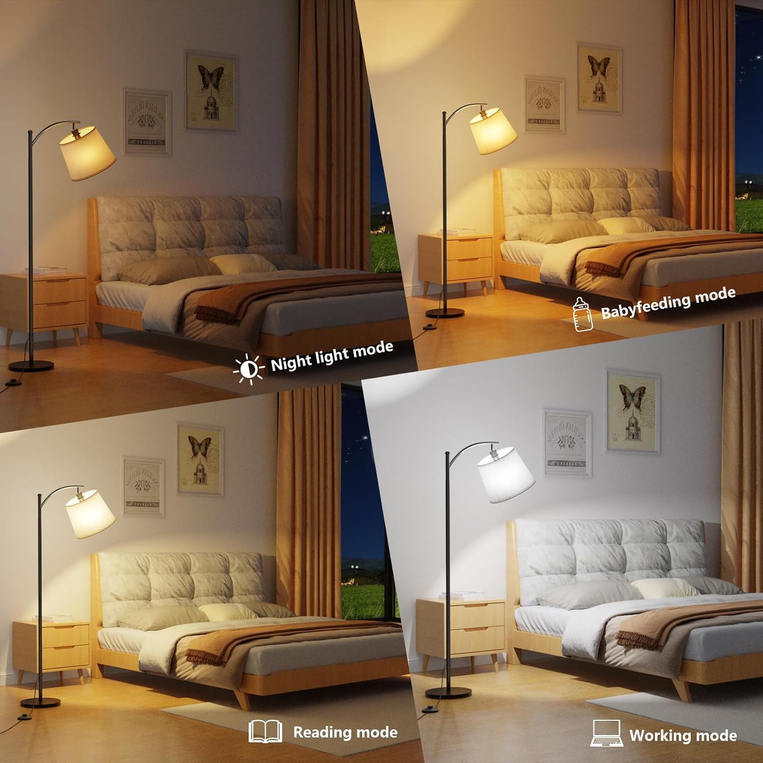 Thumbnail 4 de Miootly Lampada da Terra Piantana