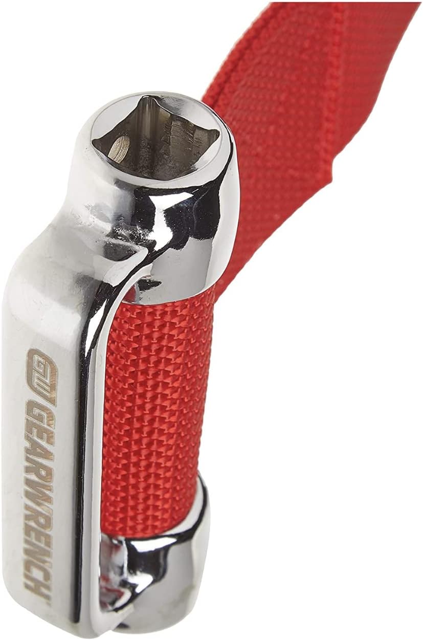 Detalle de GEARWRENCH 3529D オイルフィルターストラップレンチ 3/8・1/2ドライブ対応