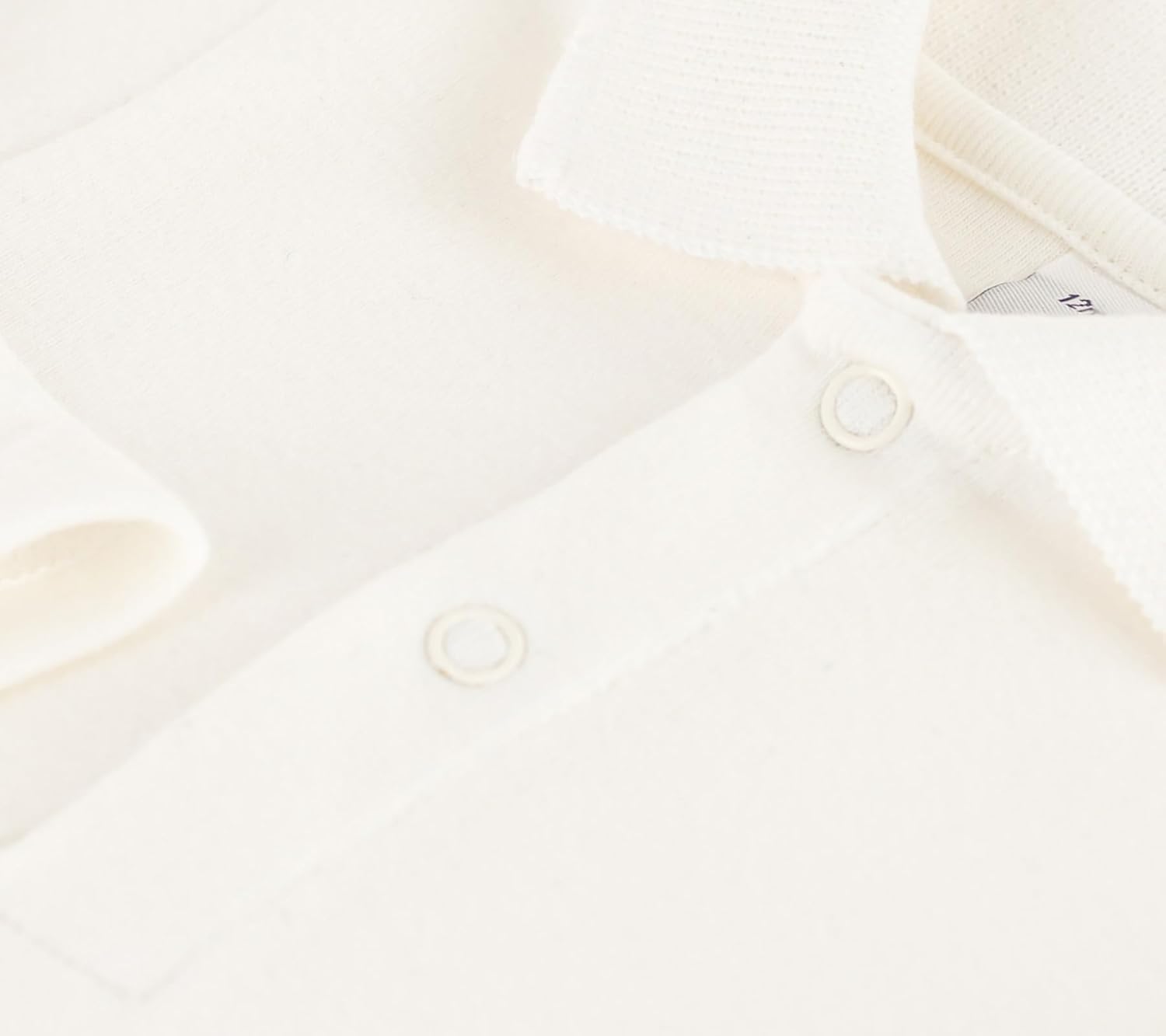 Thumbnail 2 de Petit Bateau A05Q2 body neonato a maniche lunghe con collo polo (pacco da 1)