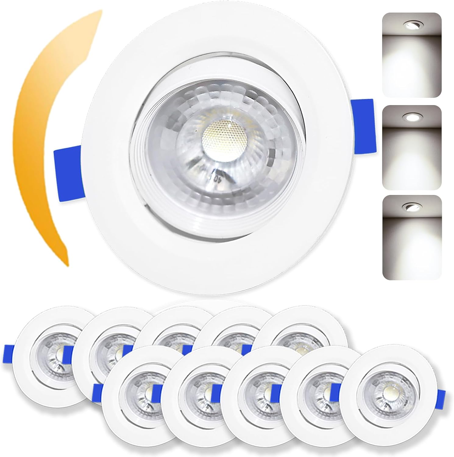 Detalle de Cinsenten Einbaustrahler LED 5W 500lm 4000K