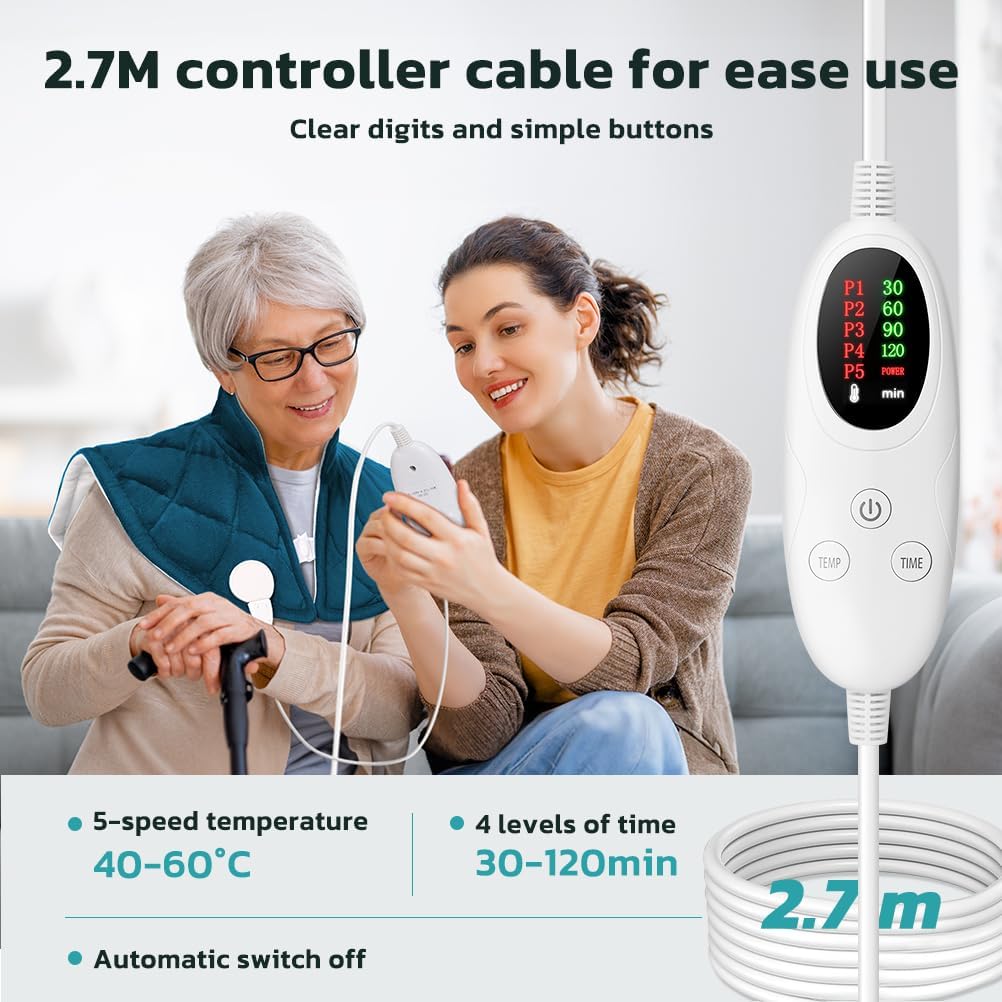 Detalle de Heated Neck and Shoulder Pad 5-level timer ♨