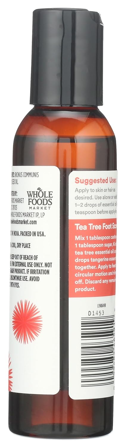 Thumbnail 1 de 365 by Whole Foods Market Pure Castor Oil (4 fl oz) for Skin & Hair Care