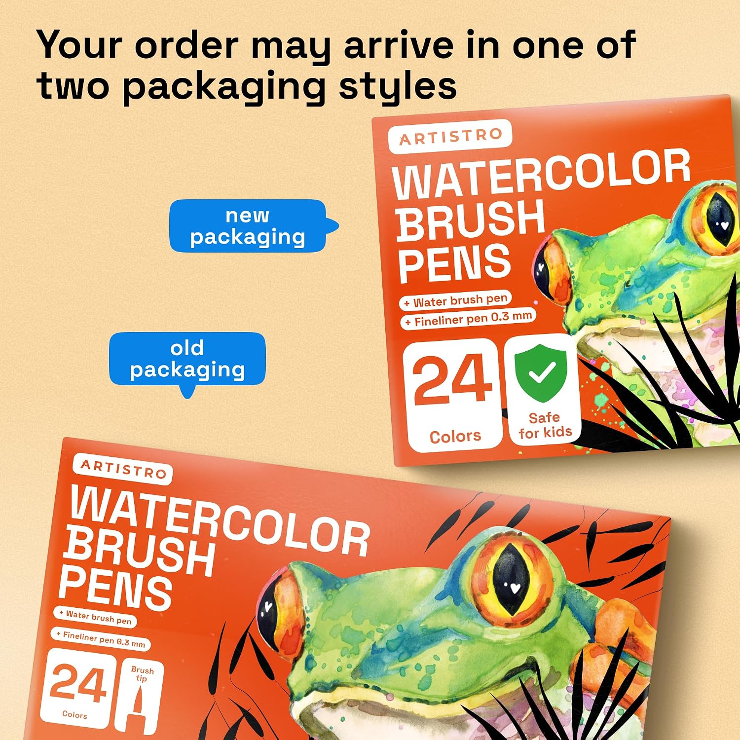 Thumbnail 6 de ARTISTRO Watercolor Markers, 24 Colors