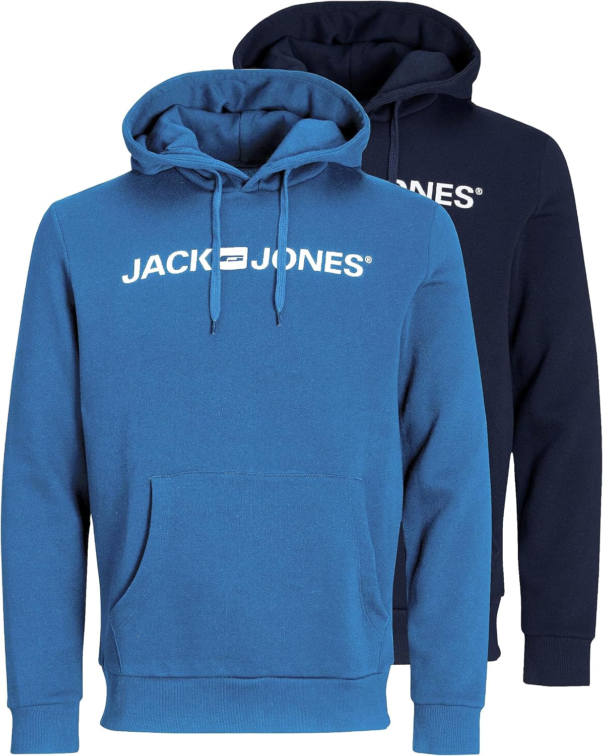 Thumbnail 6 de JACK & JONES Jjecorp Logo Sweat Hood: sudadera con capucha para hombre de ajuste regular