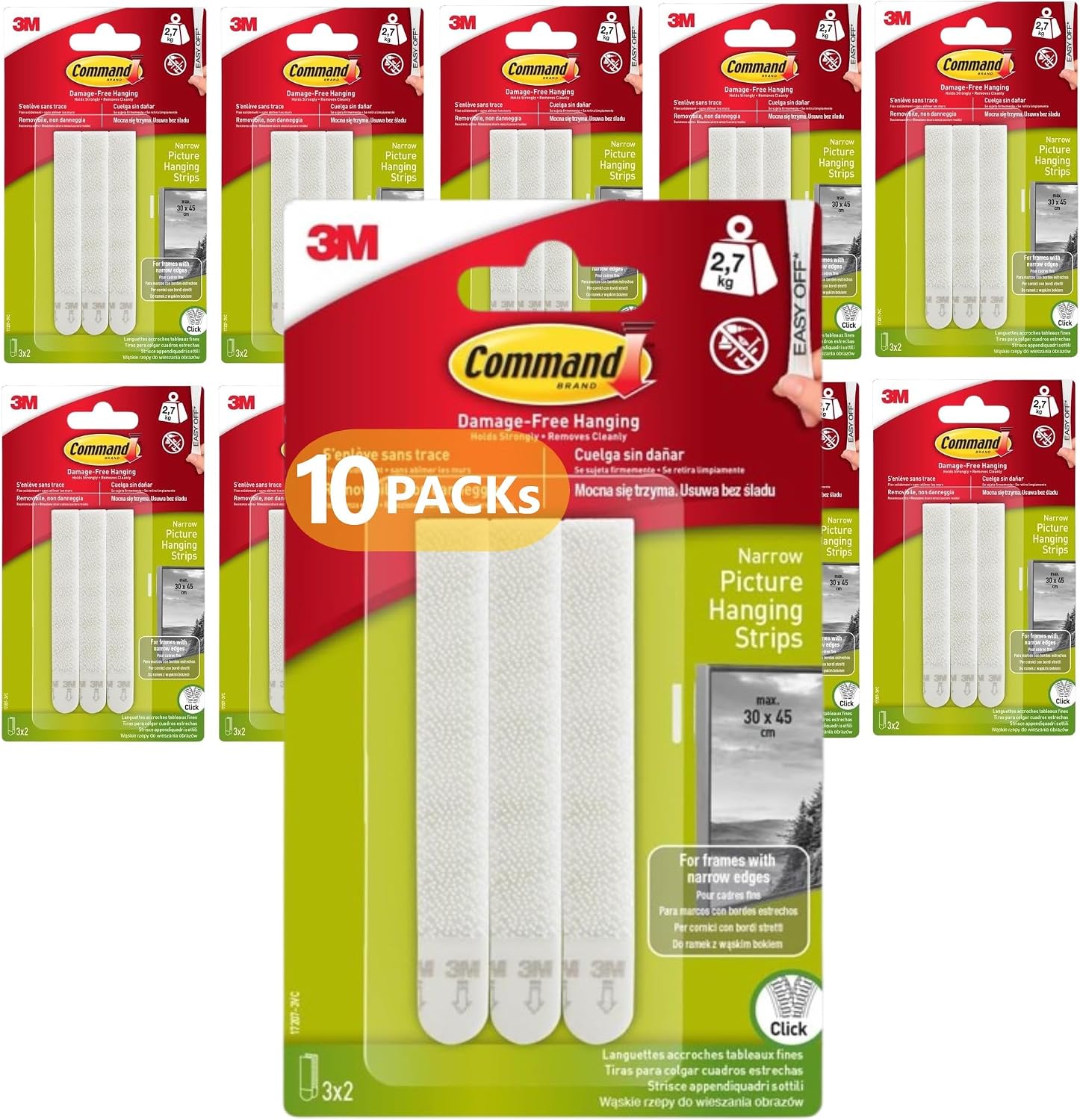 Detalle de Command Picture Hanging Strips 60 strips