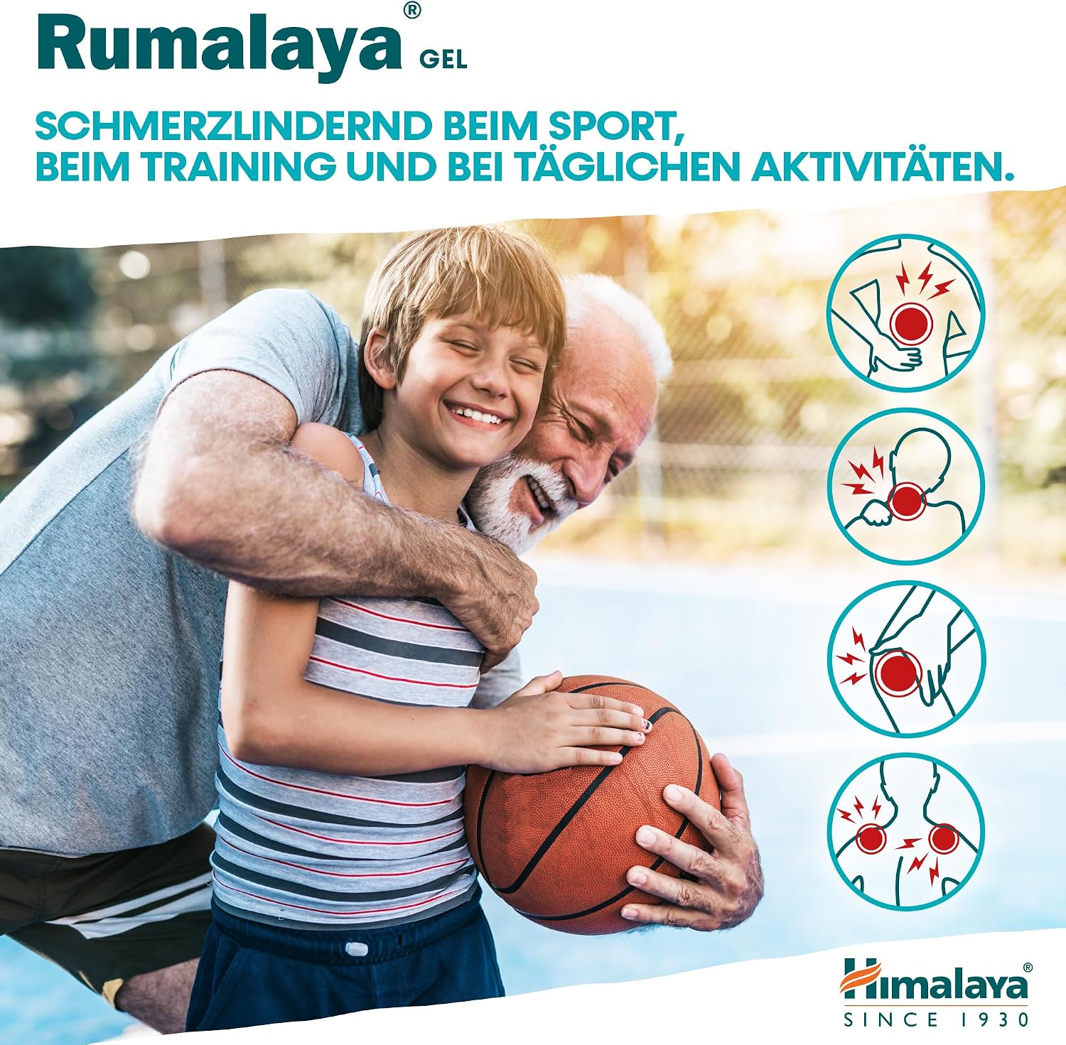 Thumbnail 3 de Himalaya Rumalaya Beruhigendes Gel – Schnell wirkendes Massagegel für Rücken, Nacken und Gelenke (50 g)