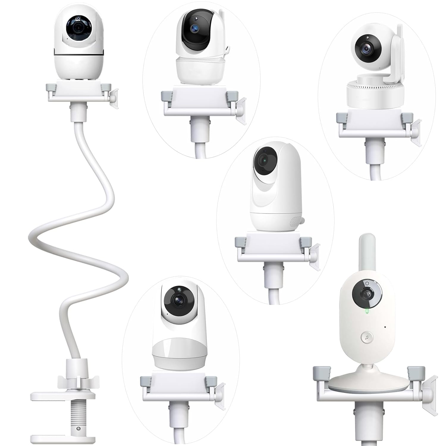Detalle de Derebir Babyphone Halterung 1/4-Gewinde