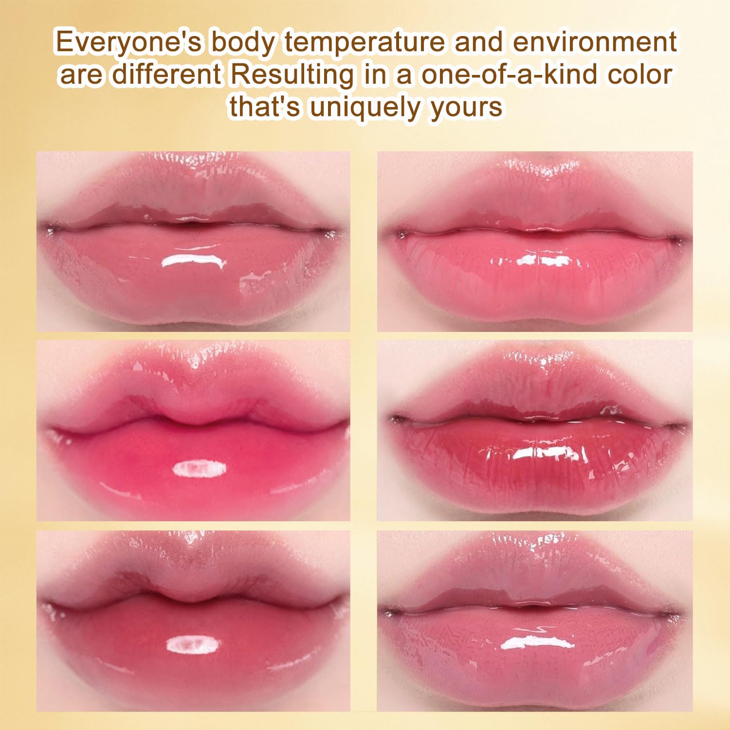 Detalle de Color Changing Lipstick: PH-Sensitive, Clear-to-Color Lip Color That Hydrates