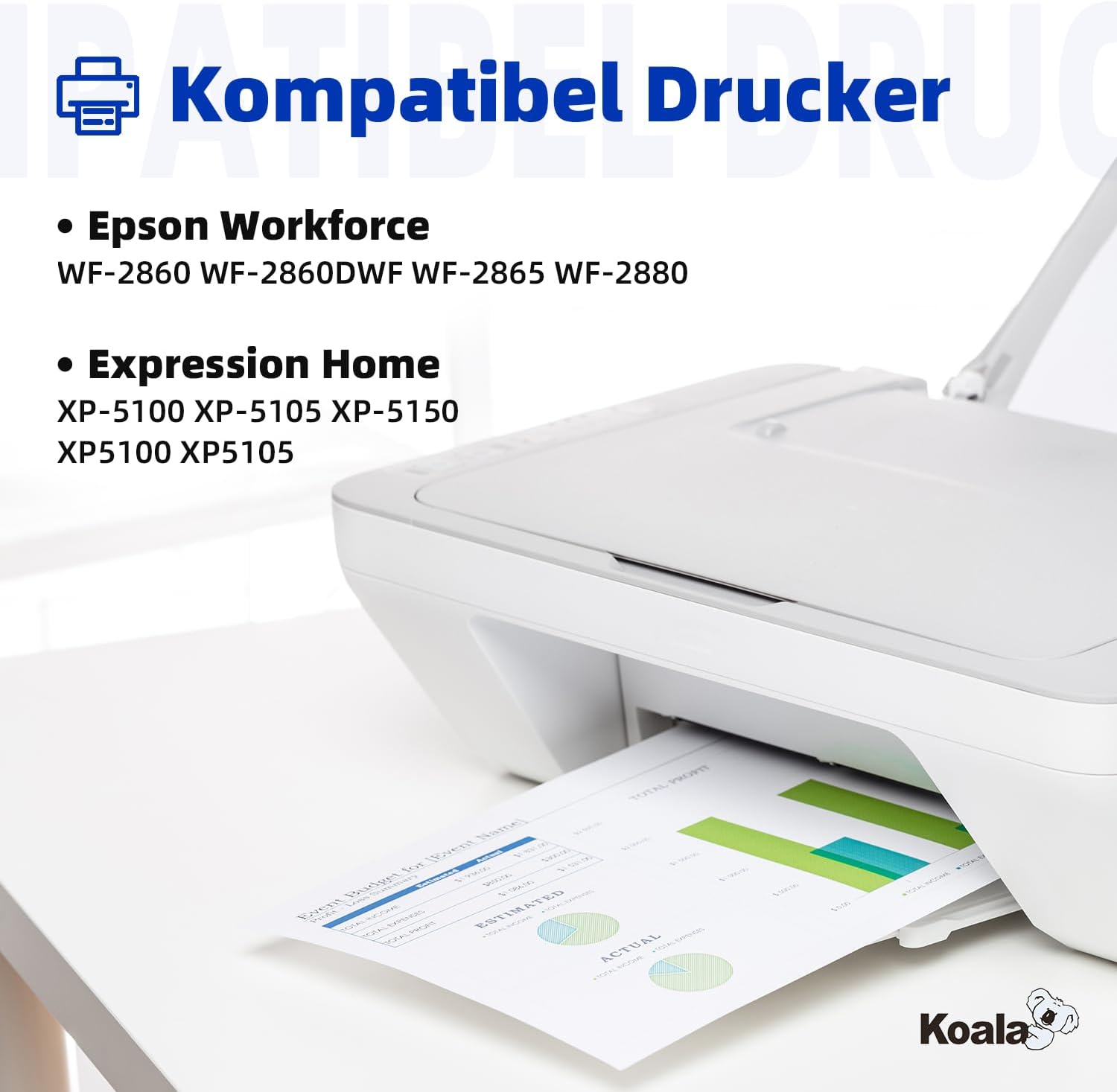 Thumbnail 2 de Koala 502 XL compatibili per Epson 502XL (20 cartucce: nero e colori) per XP-5100/XP-5105/XP-5150/XP-5155 e WF-2860/2865/2880/2885