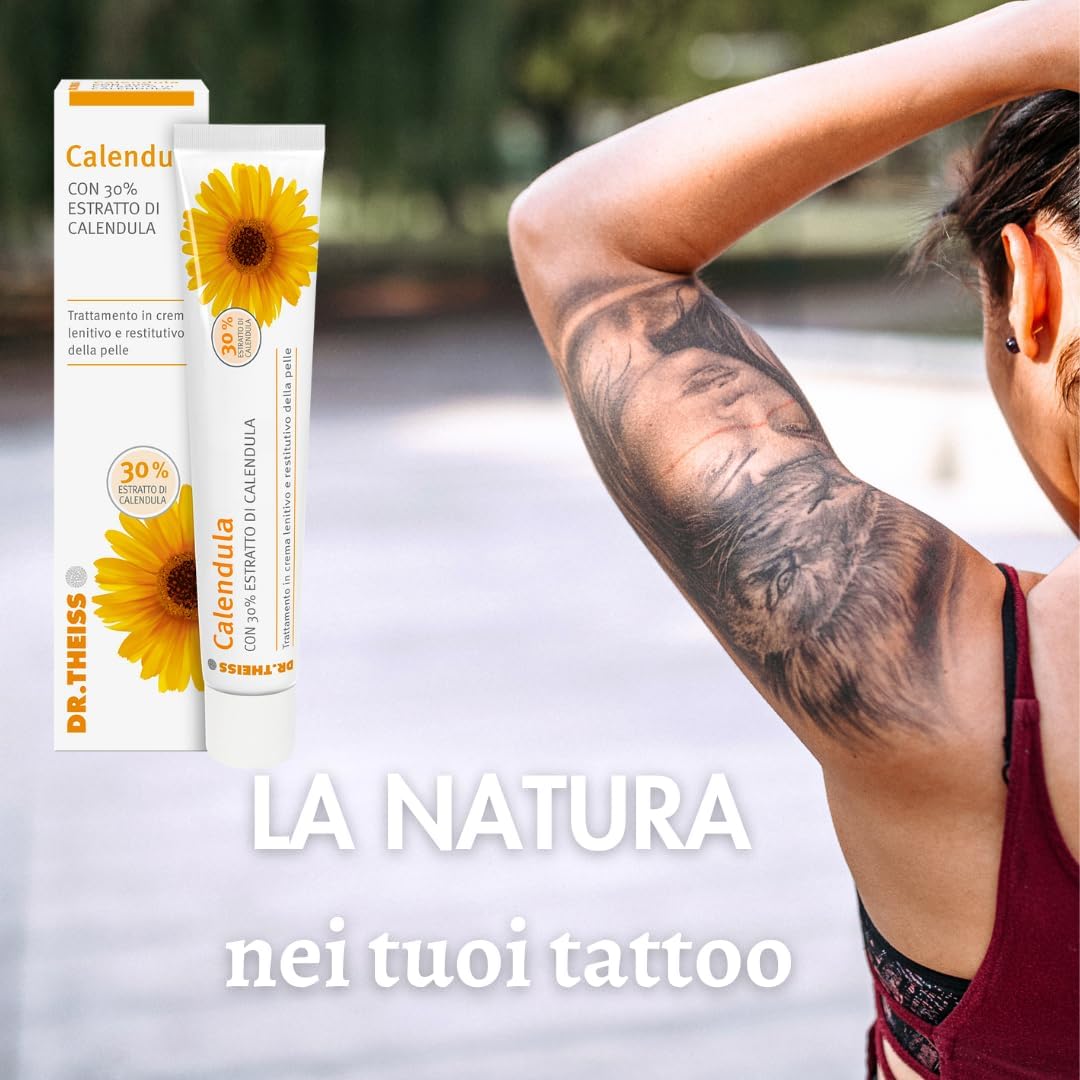 Detalle 2 de Dr. Theiss Calendula-crème 30% voor droge, gevoelige huid, 50 ml