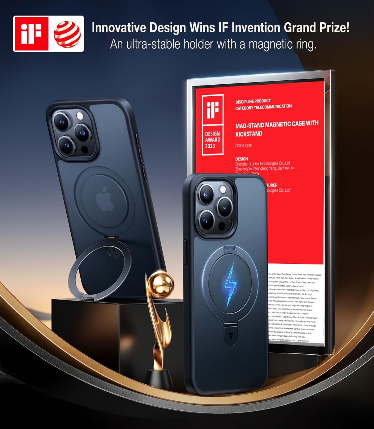 Thumbnail 5 de TORRAS Magnetic Ostand 6.7 iPhone Case