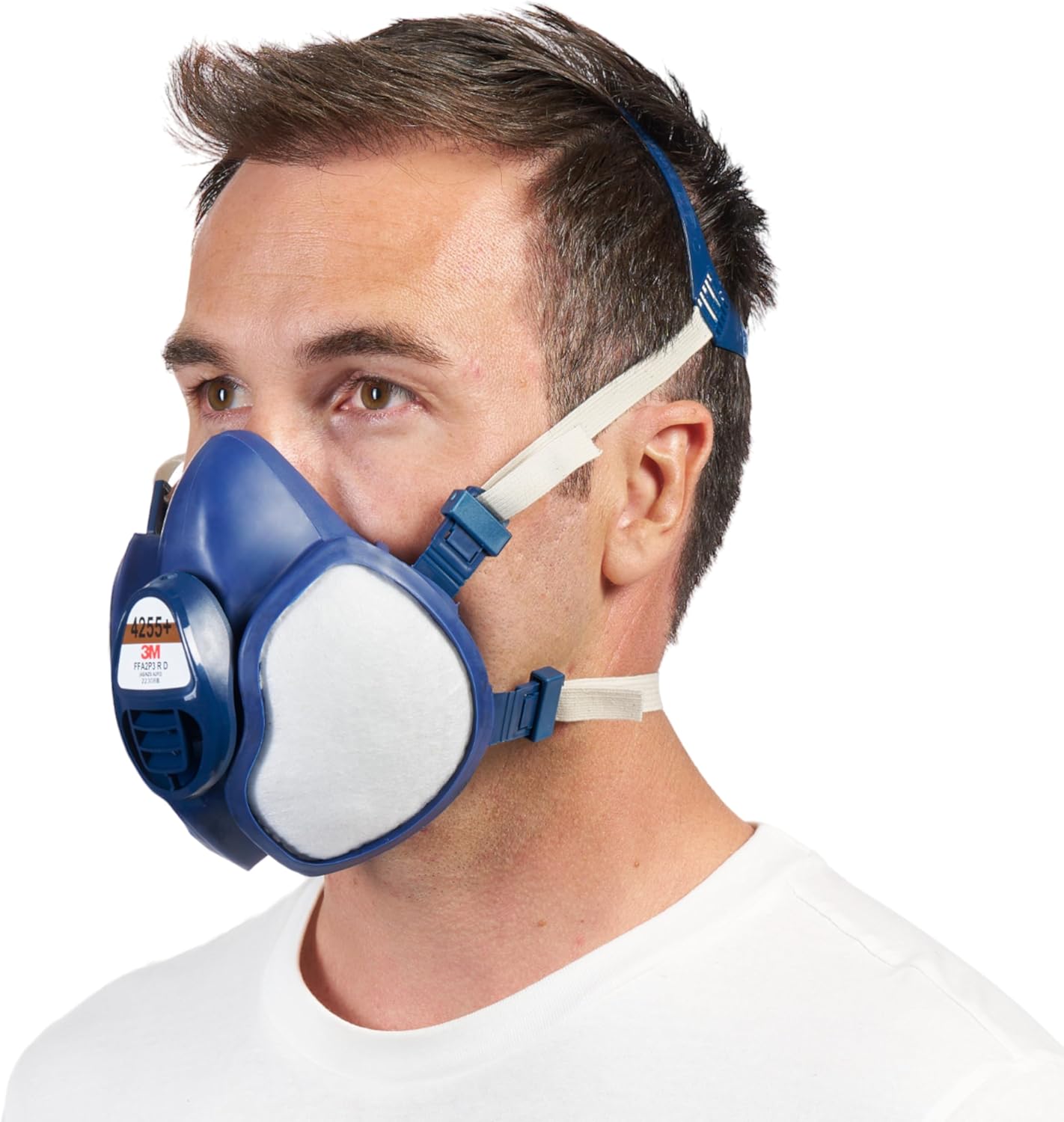 Detalle 1 de 3M Respirateur avec filtres intégrés 4255+, Vapeurs organiques A2P3