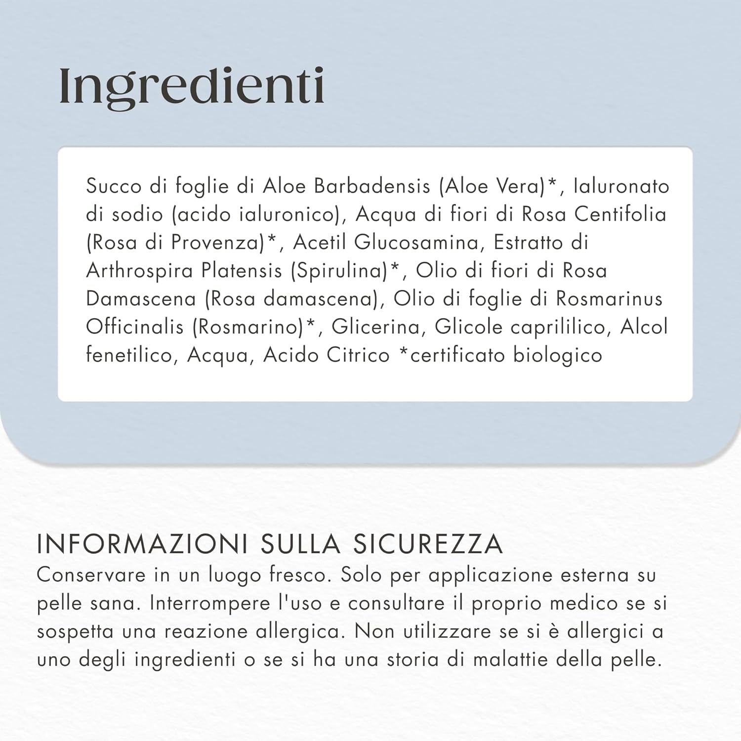Detalle de Satin Naturel Siero Acido Ialuronico ad Alta Efficacia 100 ml – Idratazione 24 h e Azione Anti-Age