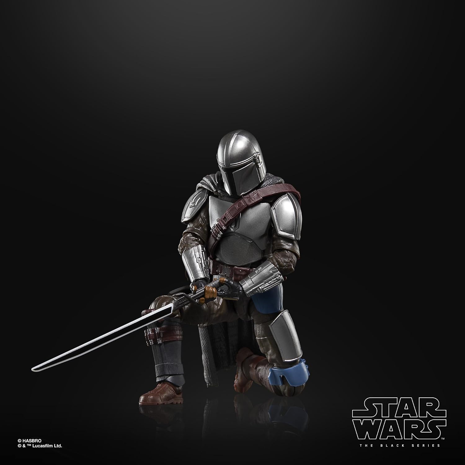 Detalle de Star Wars The Black Series – Figurine de collection The Mandalorian (Mines of Mandalore), 15 cm
