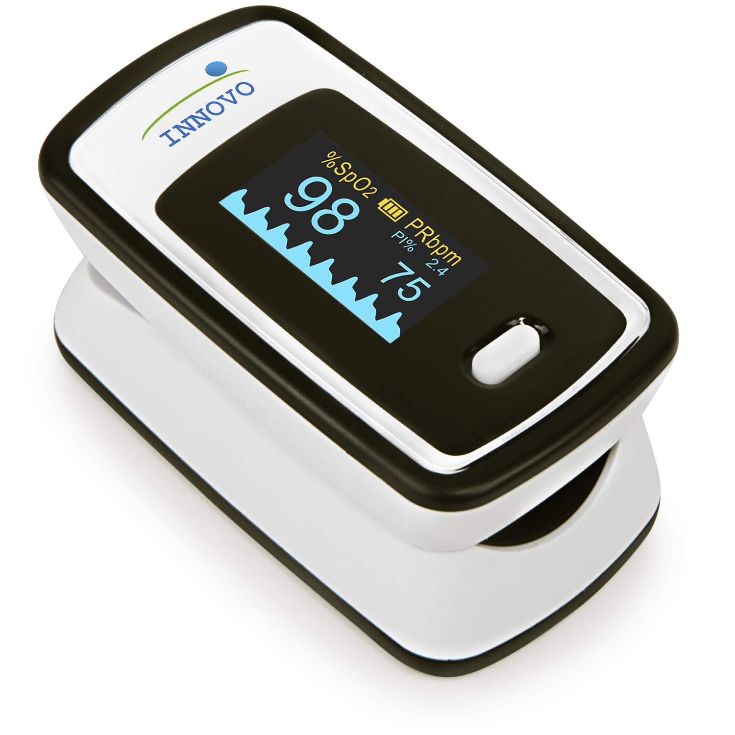 Detalle de Innovo iP900AP Fingertip Pulse Oximeter with OLED, Perfusion Index and Alarm