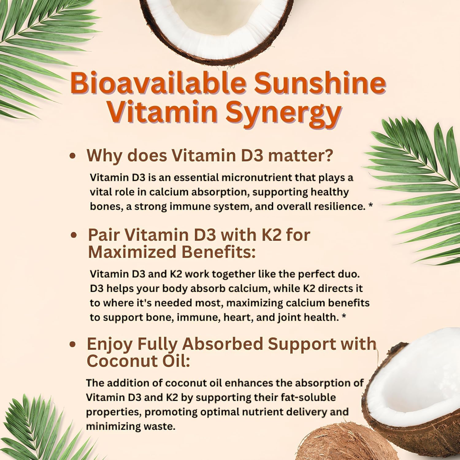 Thumbnail 4 de Micro Ingredients Vitamin D3 + K2 Supplement, 300 Softgels